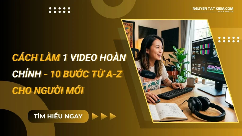 Cách làm 1 video hoàn chỉnh