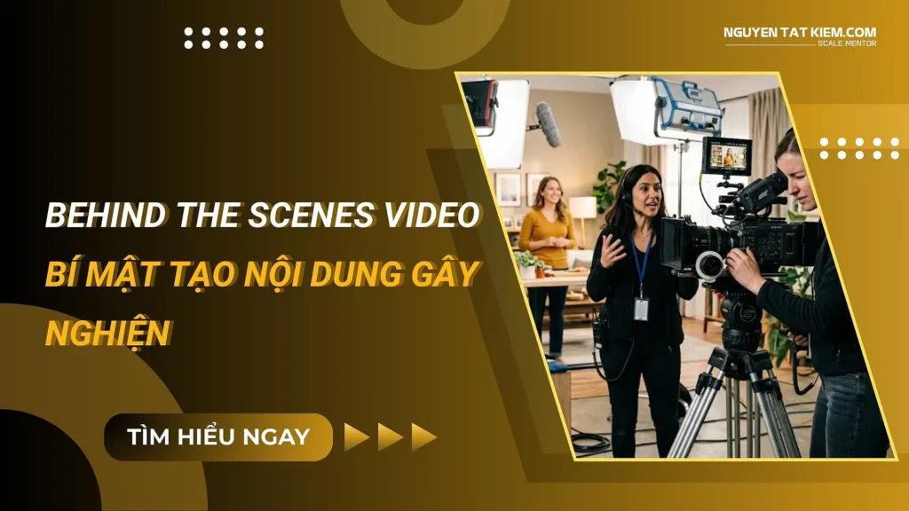 Cách tạo behind the scenes video