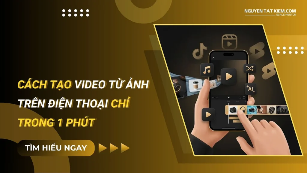 Cách tạo video từ ảnh trên điện thoại