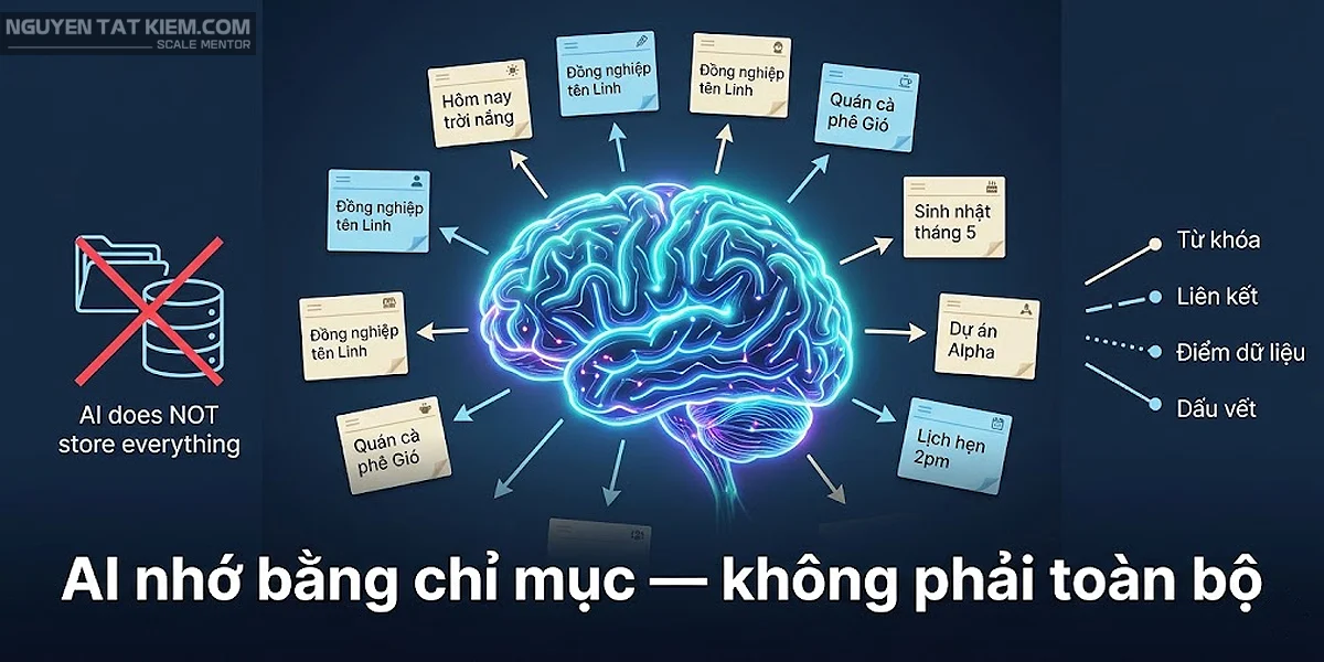 Cách AI ghi nhớ thông tin