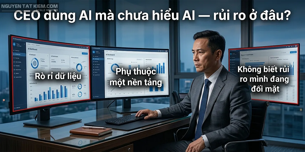 Rủi ro khi dùng AI